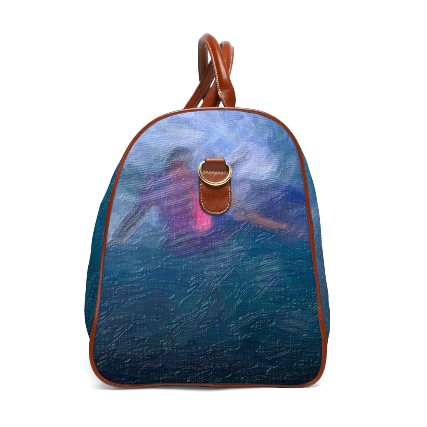 Waterproof Travel Bag ... Paris_2024_Surfing Competition-Tahiti_French-Polynesia .... 'Gabriel Medina World Campion Drops-In' ... Original Works ...