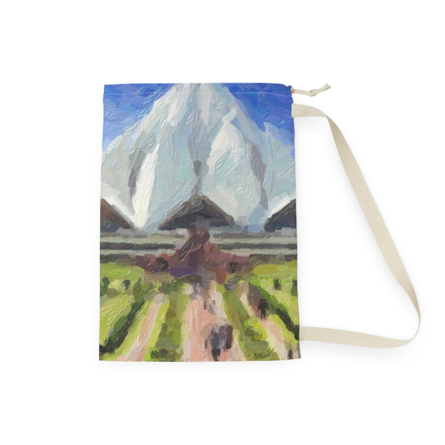 Laundry Bag ... Bahai'i-House-Of-Worship ... "New Delhi's World-Famous Lotus Temple" ... Original Works ... Delhi, India: Circa 2003-2007 ...