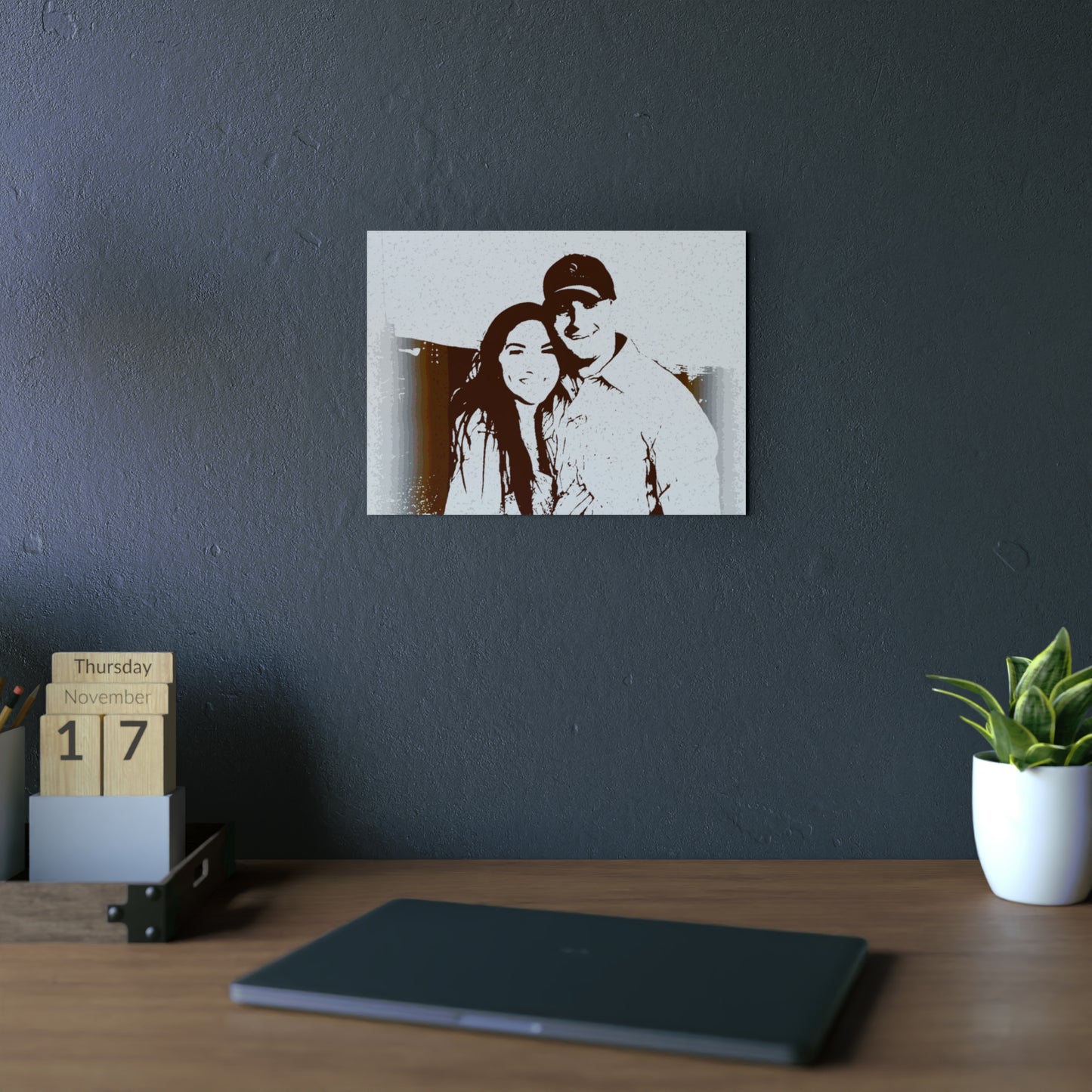 Aluminum Composite Panels ... "The Best Of Friends" ... Original Works ... December 2023 ... Central Idaho, USA.