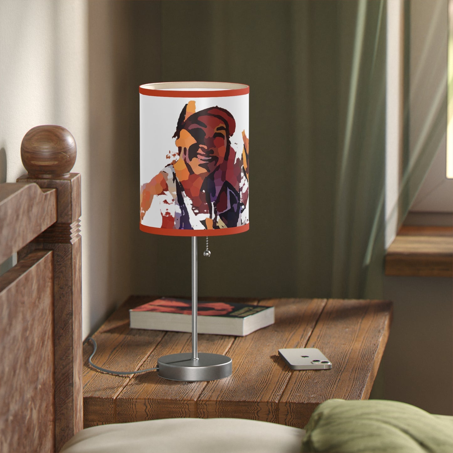 Lamp on a Stand, US|CA plug ... "The Best Of Friends" ... Original Works ... December 2023 ... Central Idaho, USA.