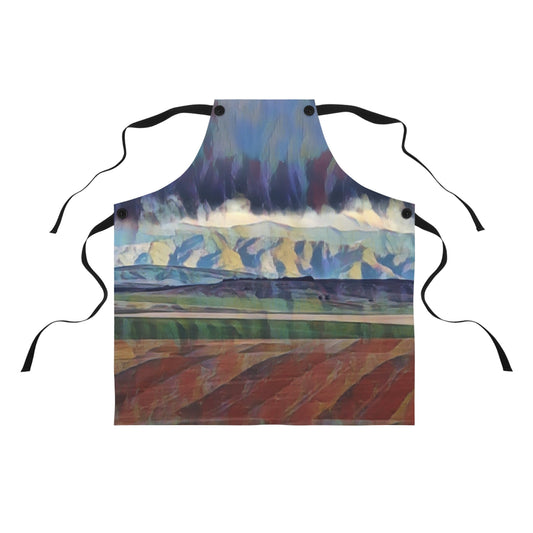 Apron (AOP) ... On-The-Prairie .. "The Storm Is Brewing" ... Central Idaho: November 2023 ... Original Works ...
