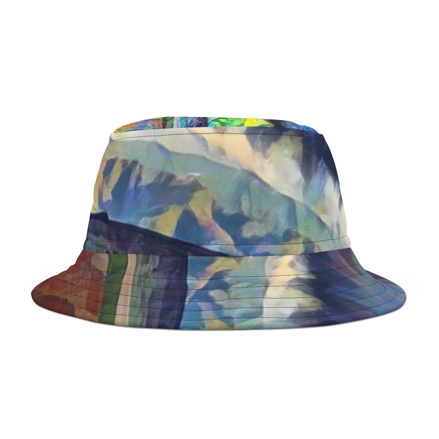 Bucket Hat (AOP) ...  On-The-Prairie .. "The Storm Is Brewing" ... Central Idaho: November 2023 ... Original Works ...
