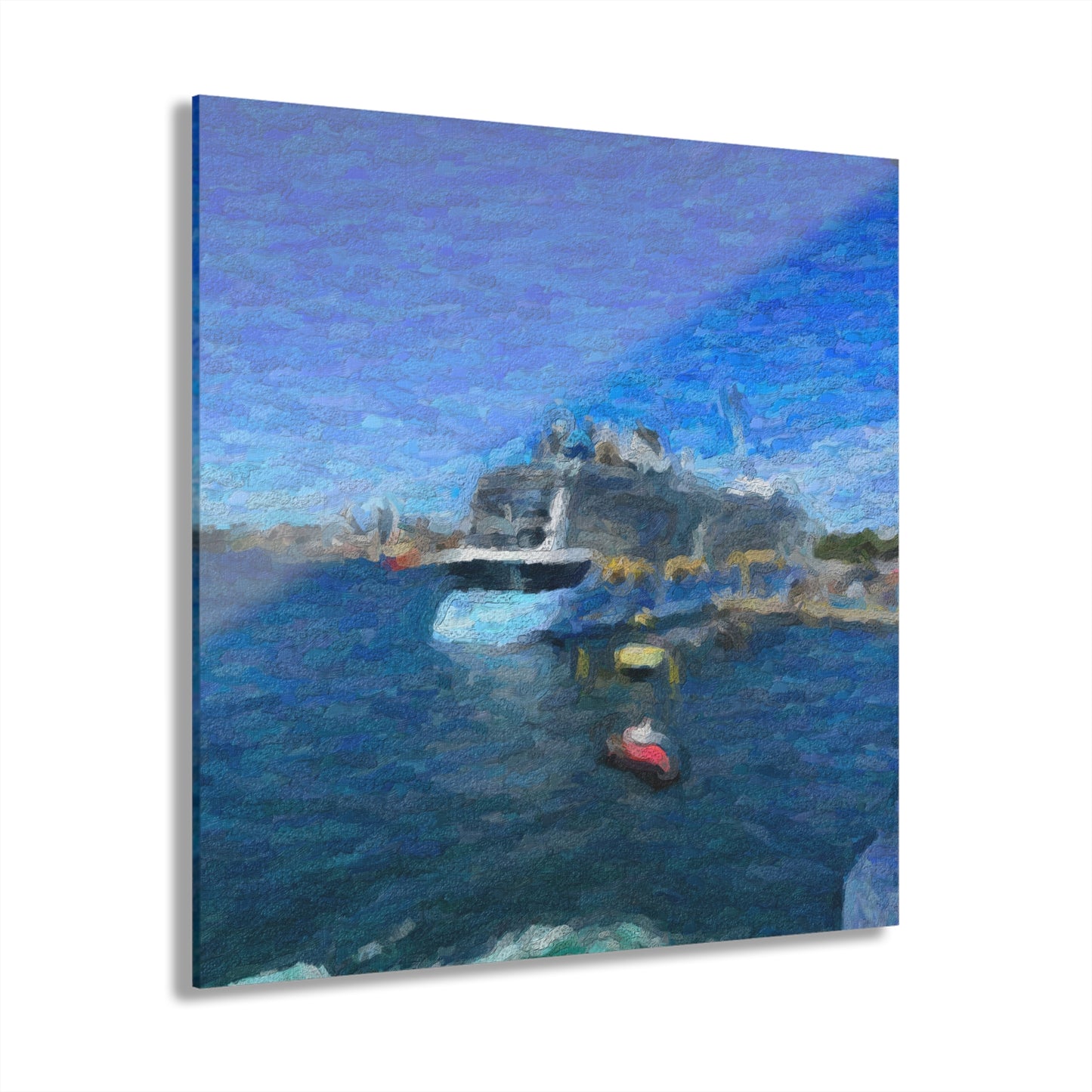 Acrylic Prints (French Cleat Hanging) ... Into Vancouver Harbor We Arrive: Celebrity Edge-Cruise ... Vancouver, British Columbia ... June 2024 ... Original Works
