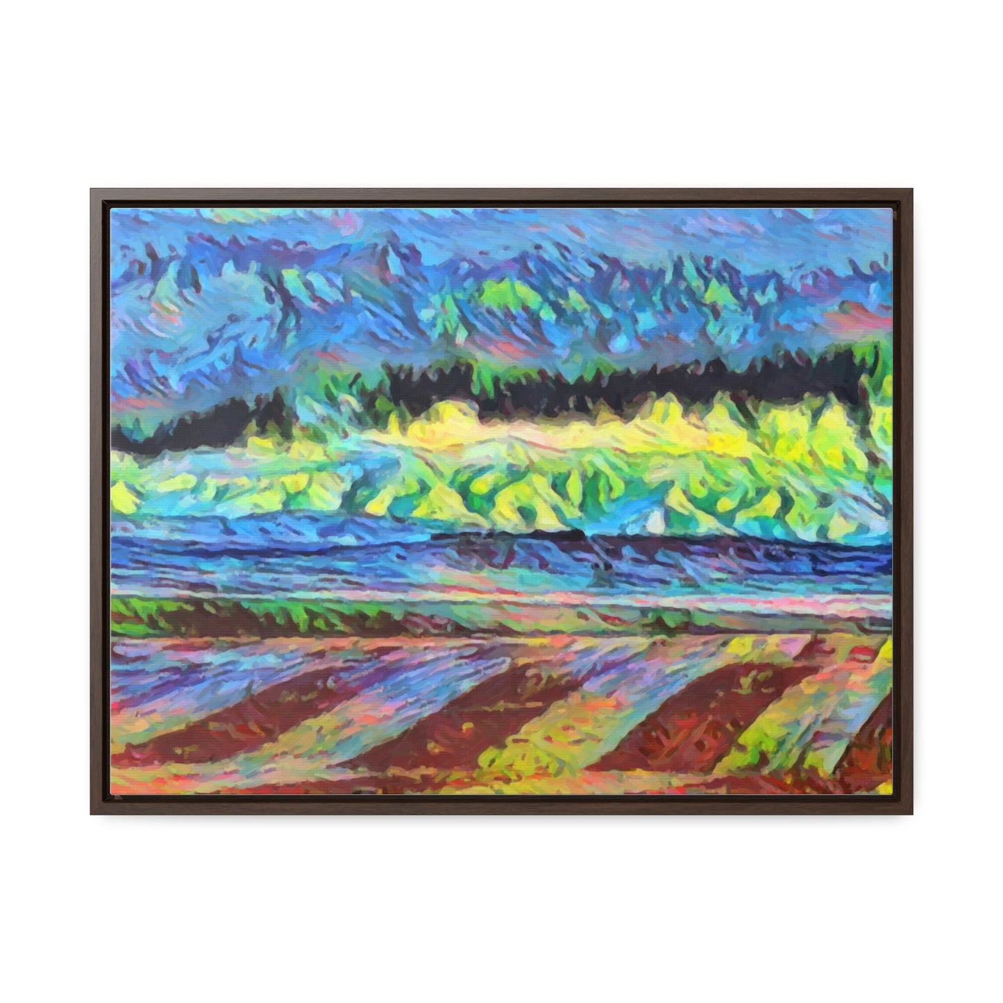 Gallery Canvas Wraps, Horizontal Frame ... On-The-Prairie .. "The Storm Is Brewing" ... Central Idaho: November 2023 ... Original Works ...