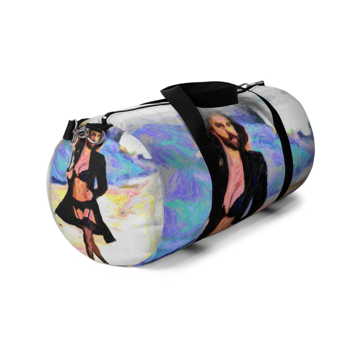 Duffel Bag ... The Low Spark of High_HEELED_Boys ... 'Garterbelt & Bra Inclusive!' ... Original Works ...