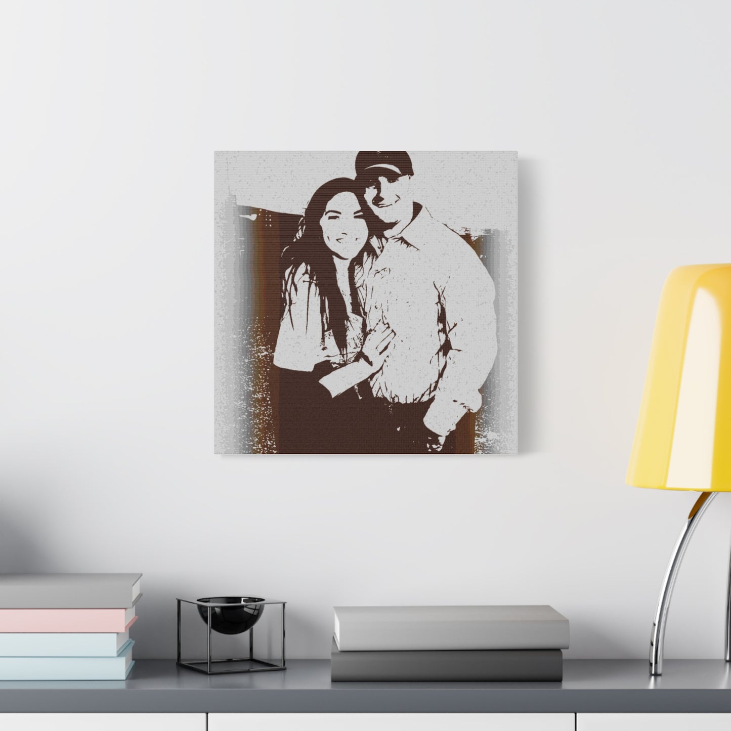 Matte Canvas, Stretched, 1.25" ... "The Best Of Friends" ... Original Works ... December 2023 ... Central Idaho, USA.