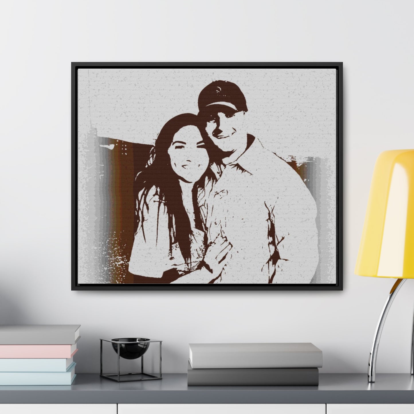 Gallery Canvas Wraps, Horizontal Frame ... "The Best Of Friends" ... Original Works ... December 2023 ... Central Idaho, USA.