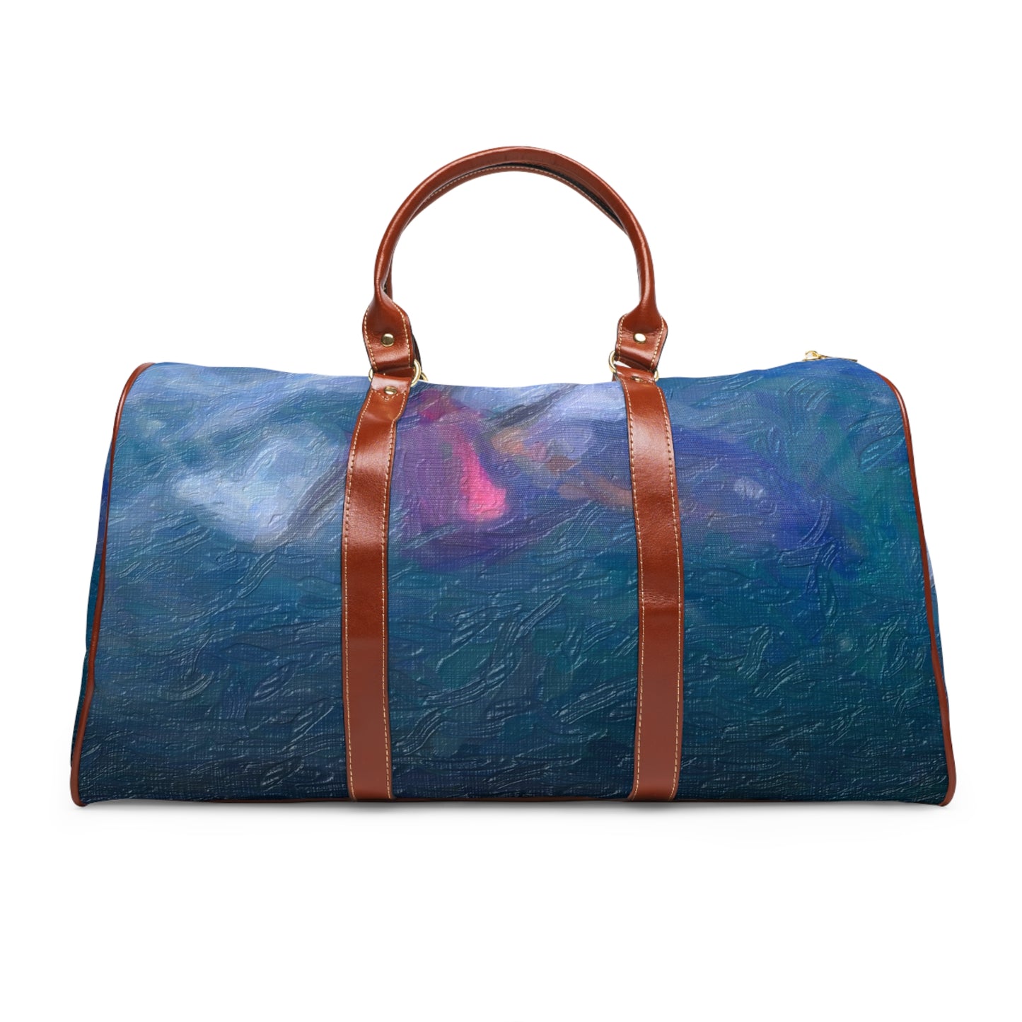 Waterproof Travel Bag ... Paris_2024_Surfing Competition-Tahiti_French-Polynesia .... 'Gabriel Medina World Campion Drops-In' ... Original Works ...