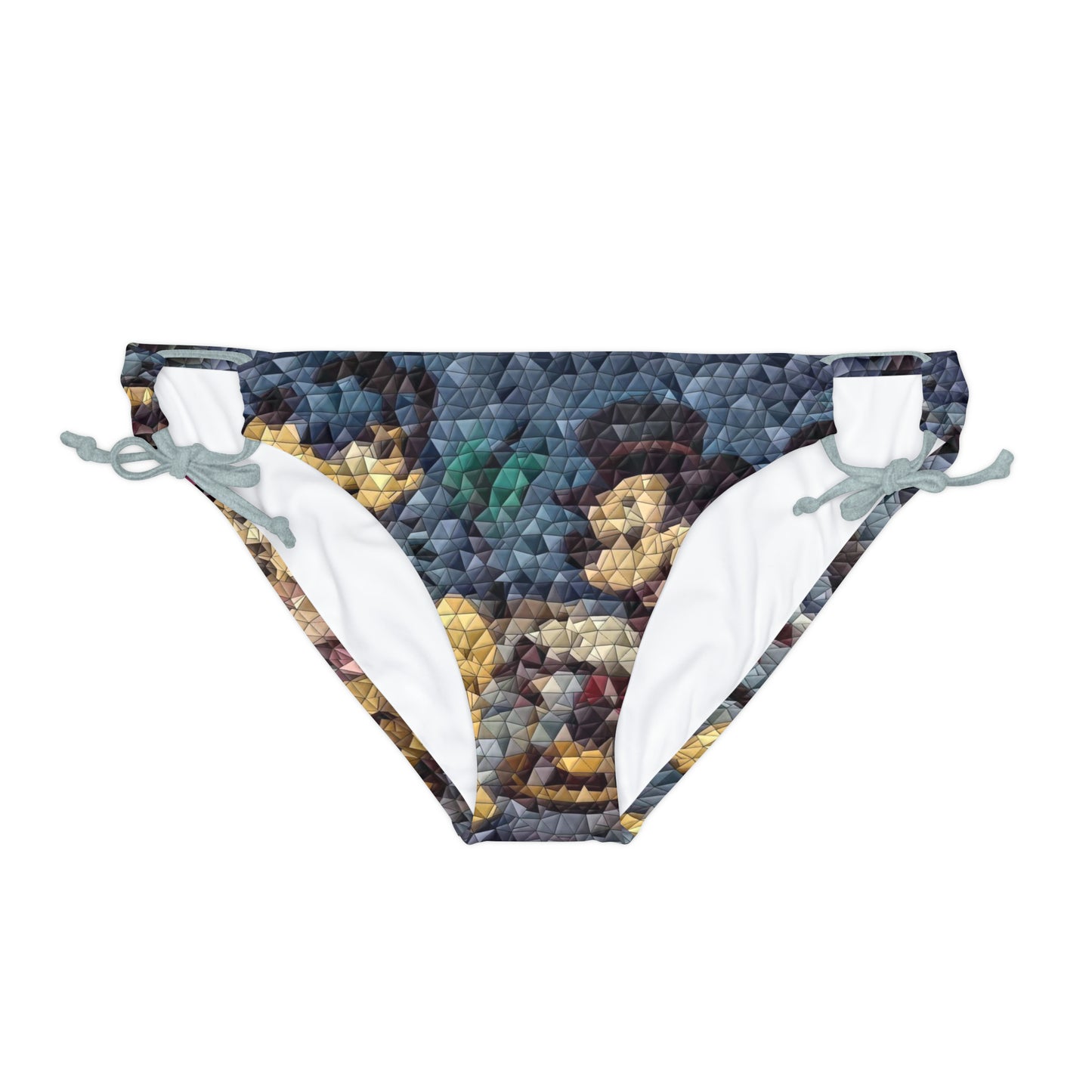 Loop Tie Side Bikini Bottom (AOP) .... Mickey_N_Minnie Mouse & Pluto ... "A Winter Sleigh Ride" ... Original Works. Winter 2023 ...