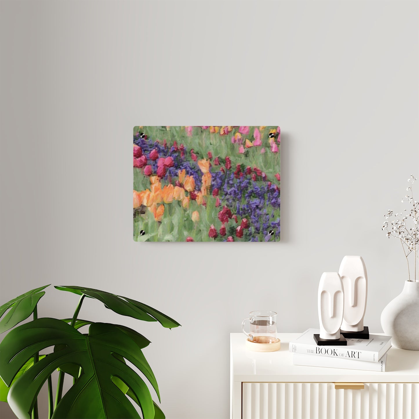 Acrylic Wall Art Panels ... Skagit Valley Tulips ... Skagit Valley, Washington ... Family Archives ... Original Works ... Circa 1980's ...