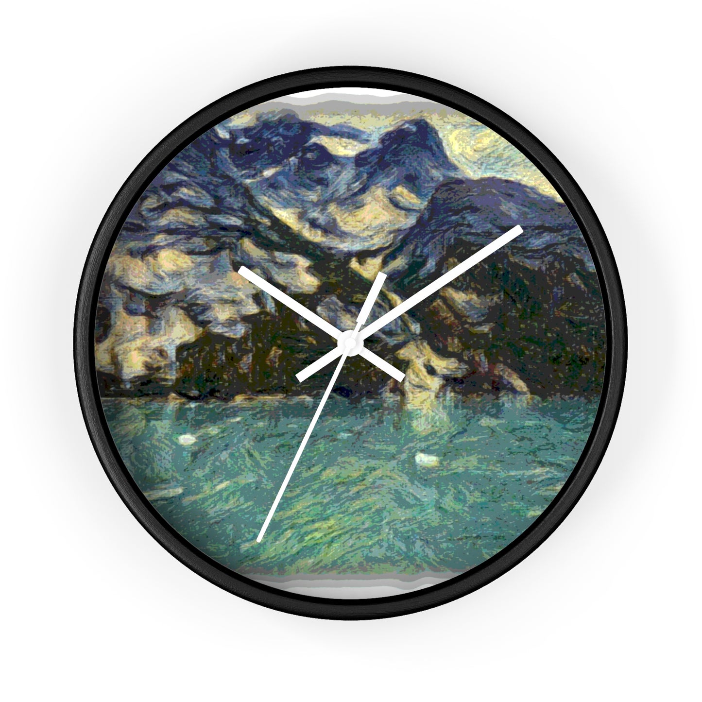Wall Clock ... Tracy Arm Fjord ... South Of Skagway, Alaska ... Summer: June 2024 ... Original Works ...