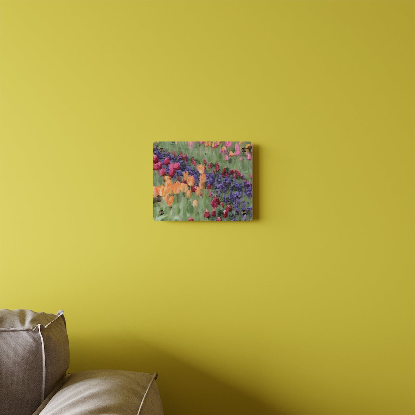 Acrylic Wall Art Panels ... Skagit Valley Tulips ... Skagit Valley, Washington ... Family Archives ... Original Works ... Circa 1980's ...