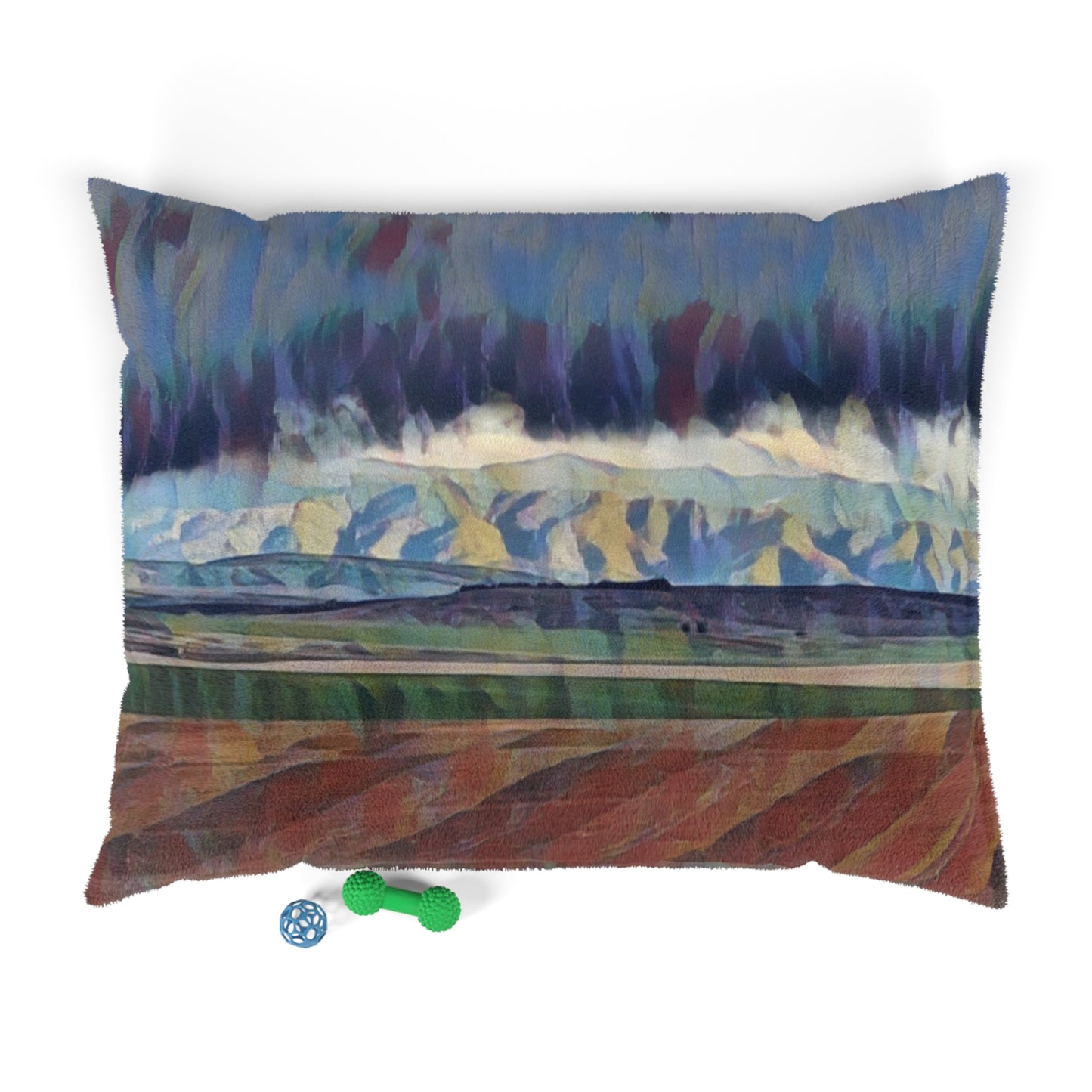 Pet Bed ... On-The-Prairie .. "The Storm Is Brewing" ... Central Idaho: November 2023 ... Original Works  ...