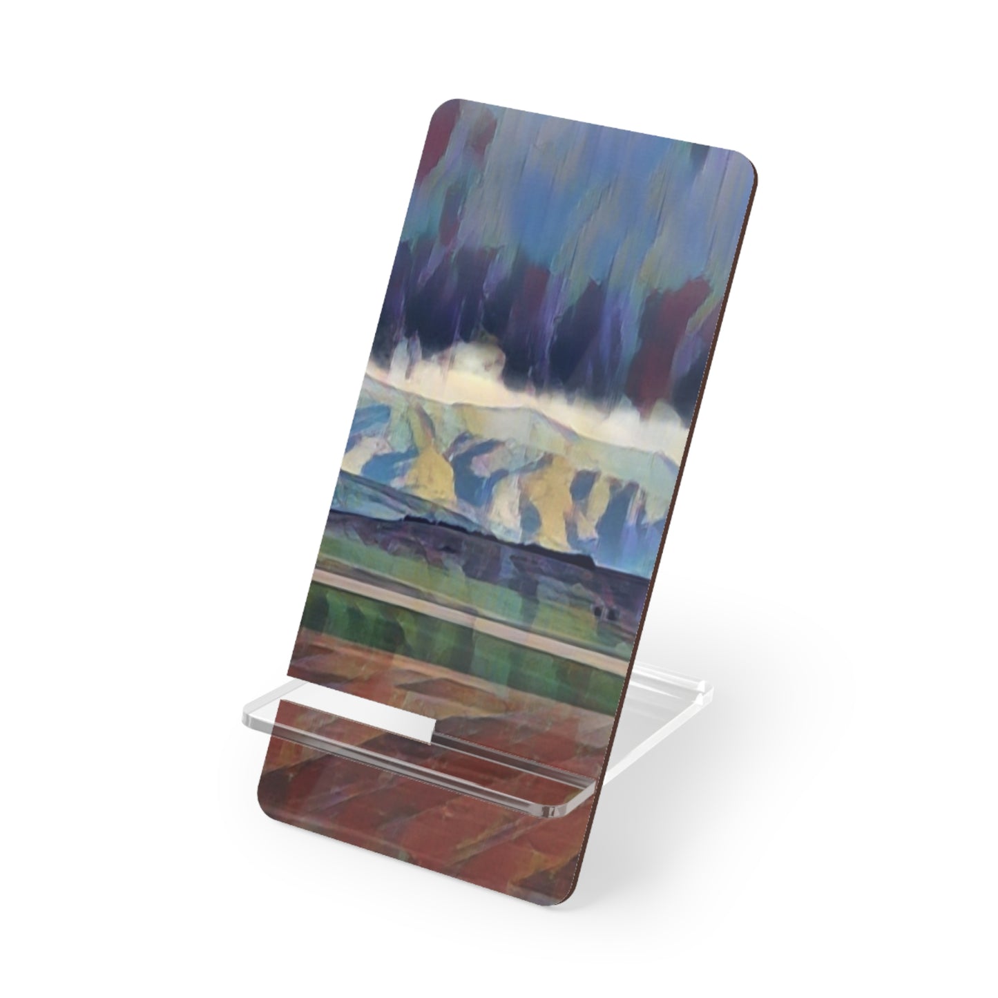 Mobile Display Stand for Smartphones ... On-The-Prairie .. "The Storm Is Brewing" ... Central Idaho: November 2023 ... Original Works  ...