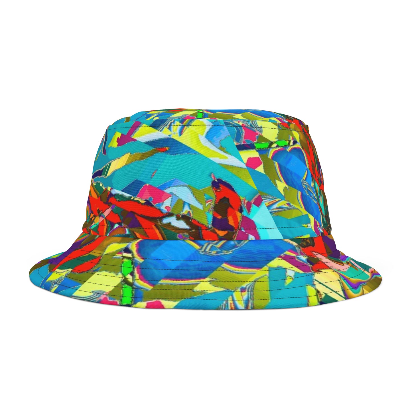 Bucket Hat (AOP) ... Hmnnn ... "A Wonderful Carnival Of Colors!" ... The Colors Of Summer ... Original Works ...