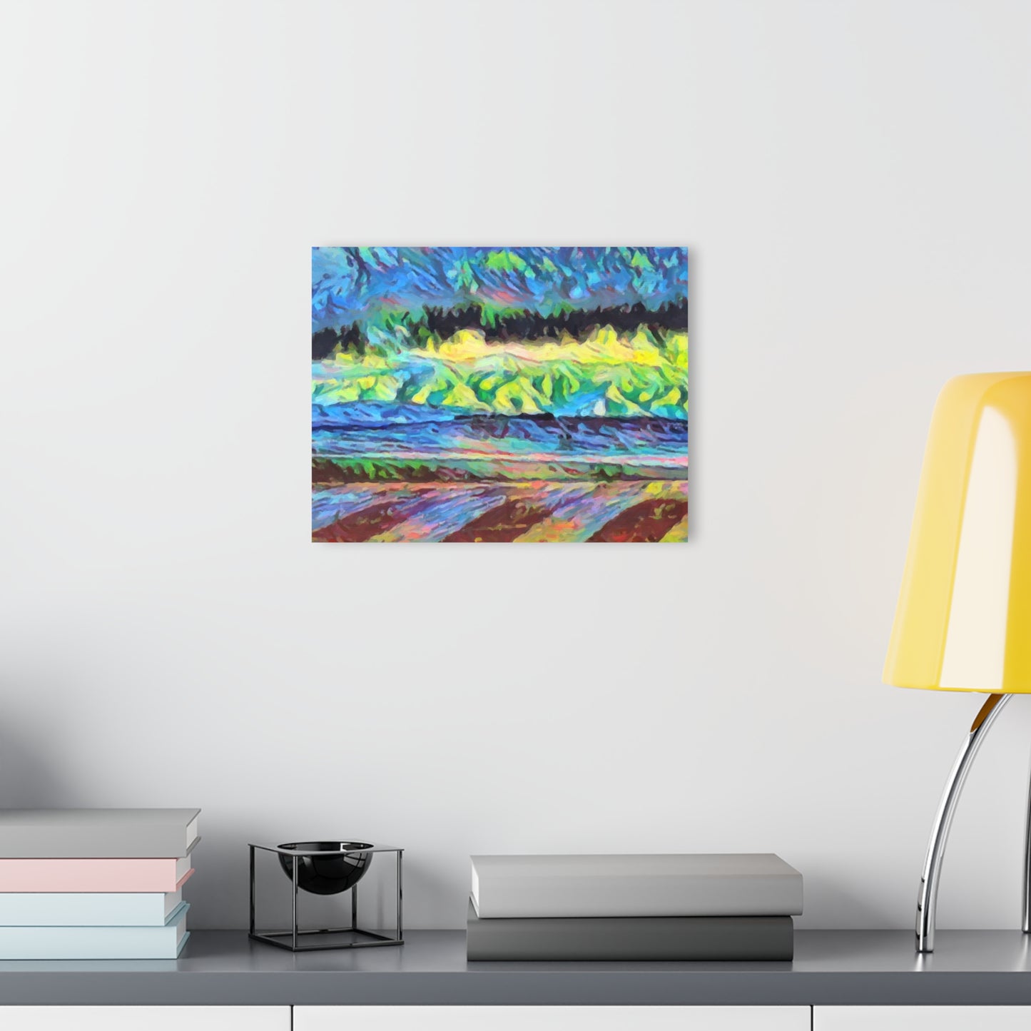 Acrylic Prints (French Cleat Hanging) ... On-The-Prairie .. "The Storm Is Brewing" ... Central Idaho: November 2023 ... Original Works ...