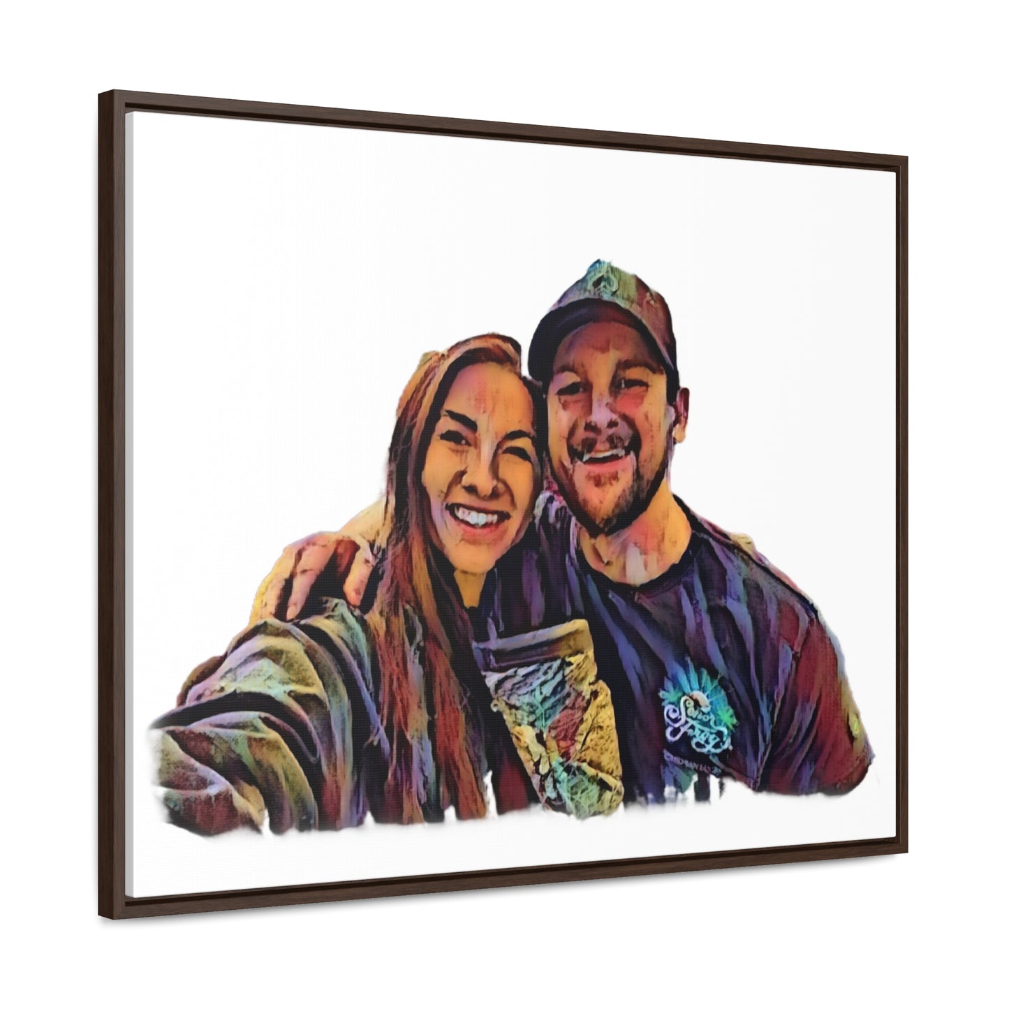 Gallery Canvas Wraps, Horizontal Frame ... "The Best Of Friends" ... Original Works ... December 2023 ... Central Idaho, USA.