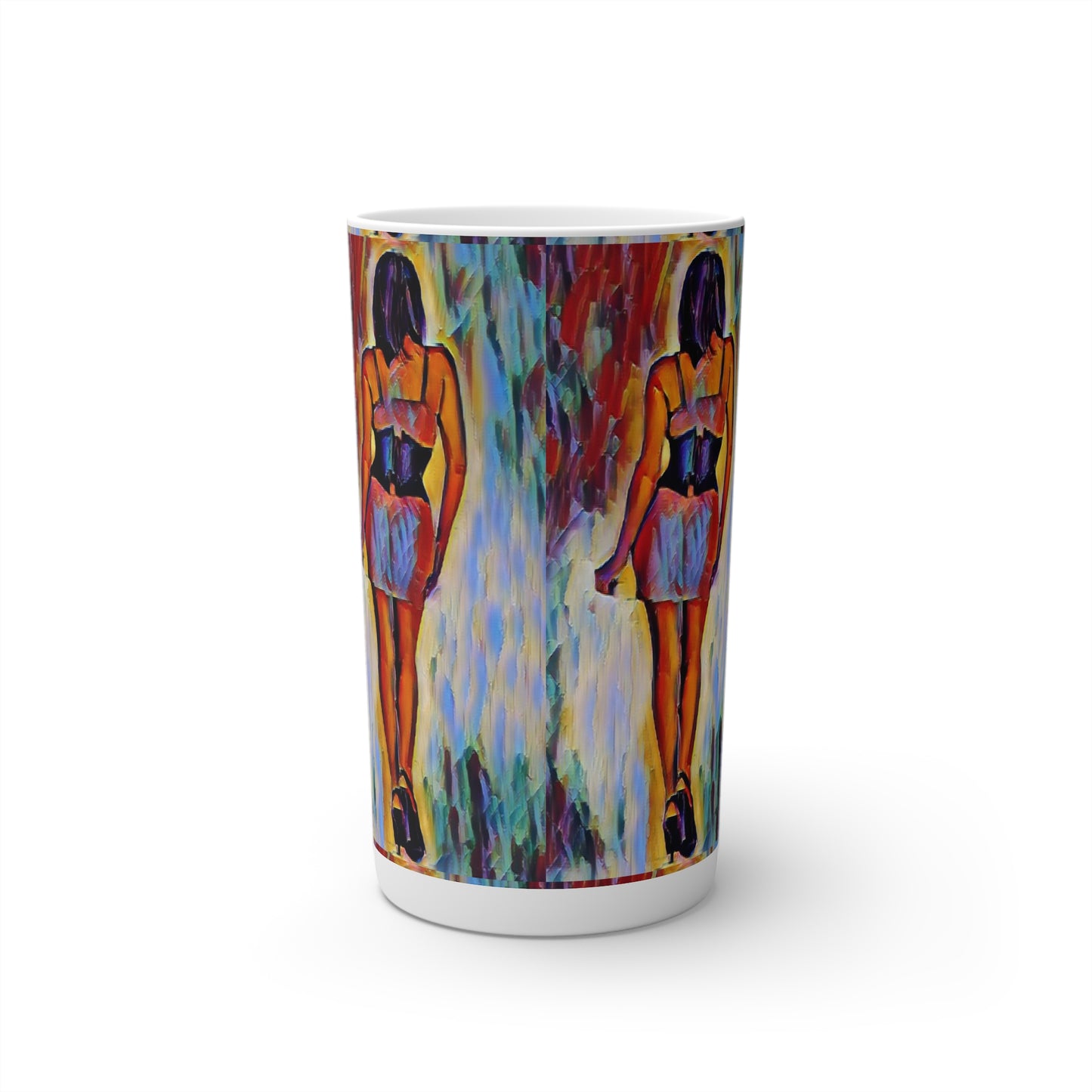 Conical Coffee Mugs (3oz, 8oz, 12oz) ...  I'll Walk 'A-Hundred-Miles' In Stilettos ... Original Works ... June 2023. Central Idaho, USA ...