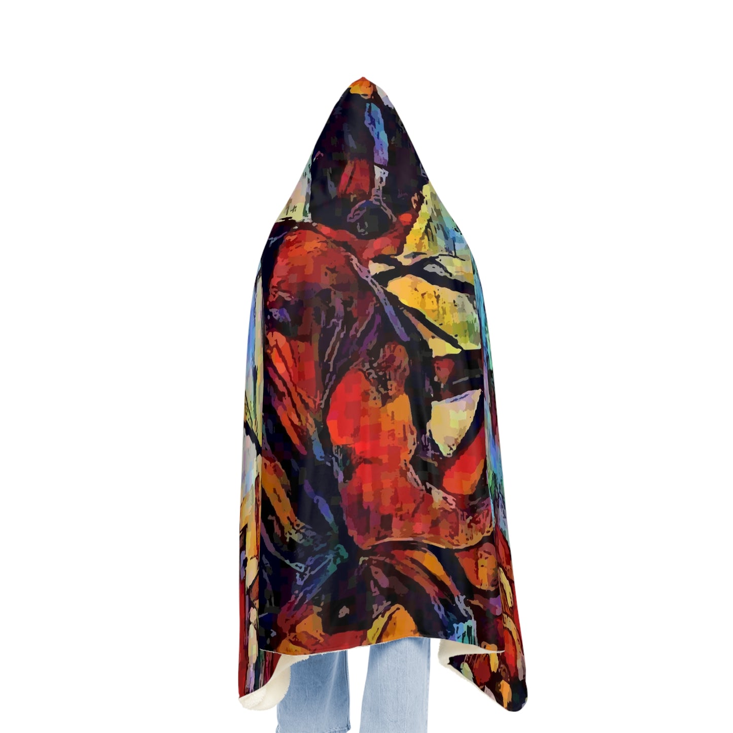 Snuggle Blanket ... "You Know This Space Is Getting Hot" .... Johnny-Slayer-Mayer 'Axeing-It' ... Dead & Company... Summer 2023 ... Original Works ...