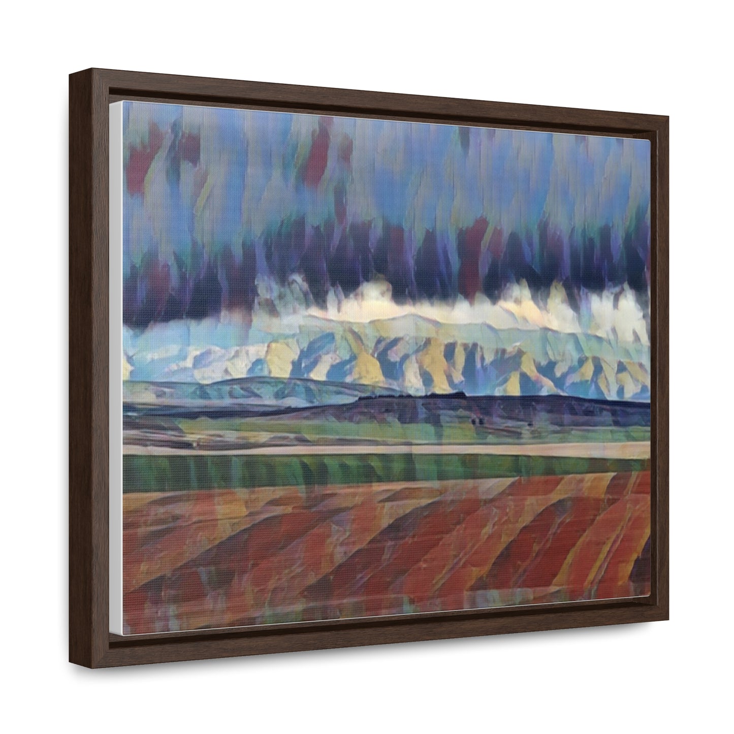 Gallery Canvas Wraps, Horizontal Frame ... On-The-Prairie .. "The Storm Is Brewing" ... Central Idaho: November 2023 ... Original Works ...