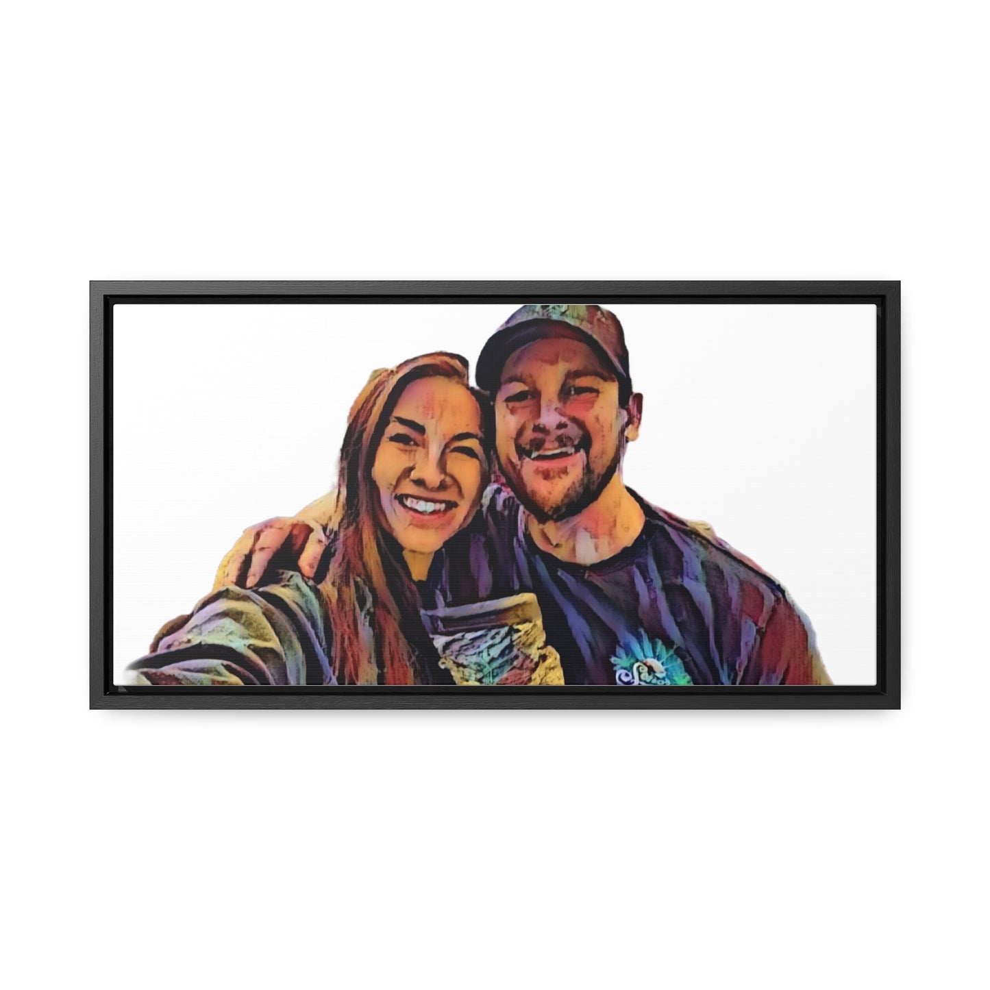 Gallery Canvas Wraps, Horizontal Frame ... "The Best Of Friends" ... Original Works ... December 2023 ... Central Idaho, USA.