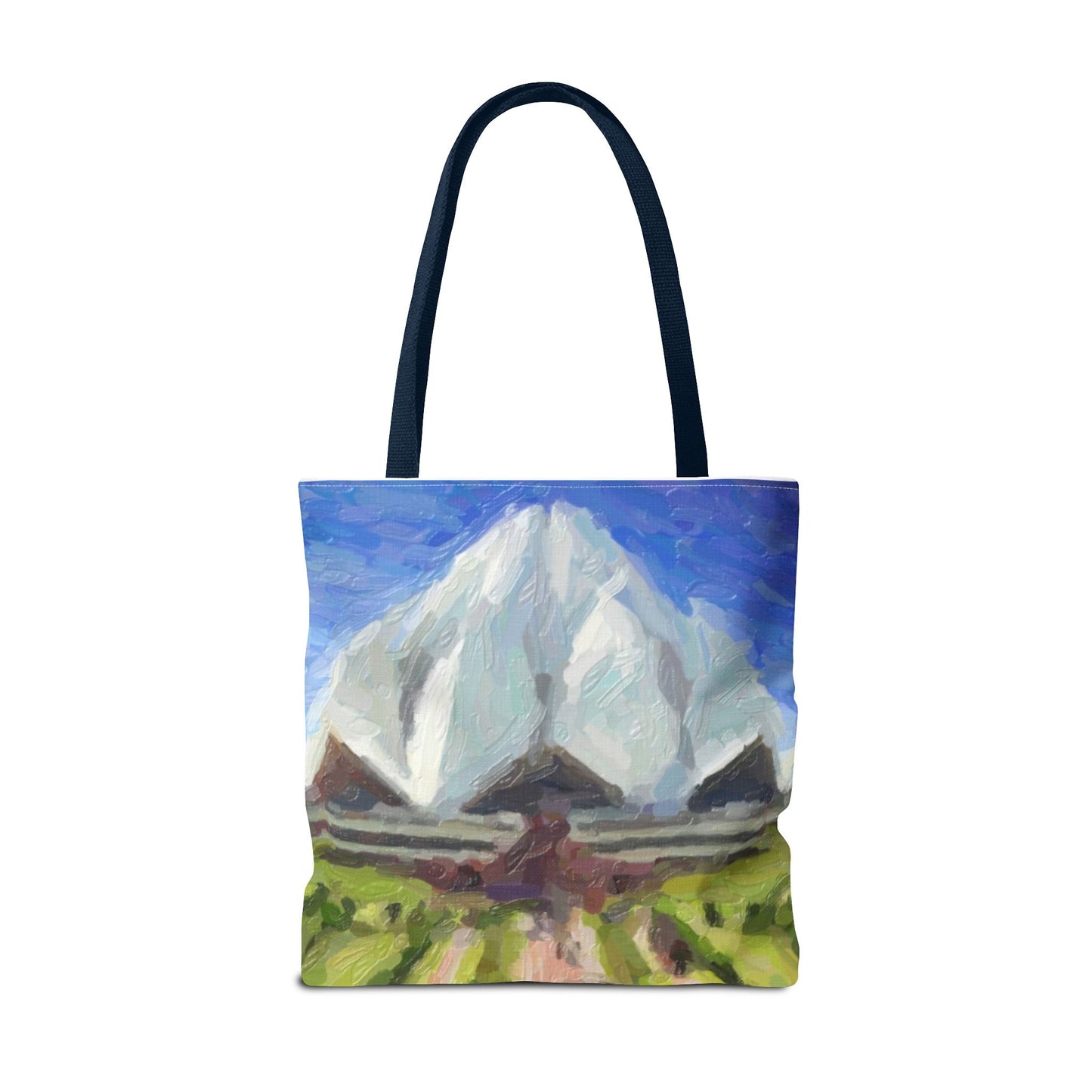 Tote Bag (AOP) ... Bahai'i-House-Of-Worship ... "New Delhi's World-Famous Lotus Temple" ... Original Works ... Delhi, India: Circa 2003-2007 ...