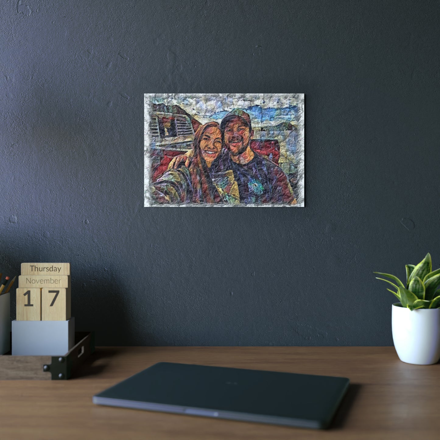 Aluminum Composite Panels ... "The Best Of Friends" ... Original Works ... December 2023 ... Central Idaho, USA.