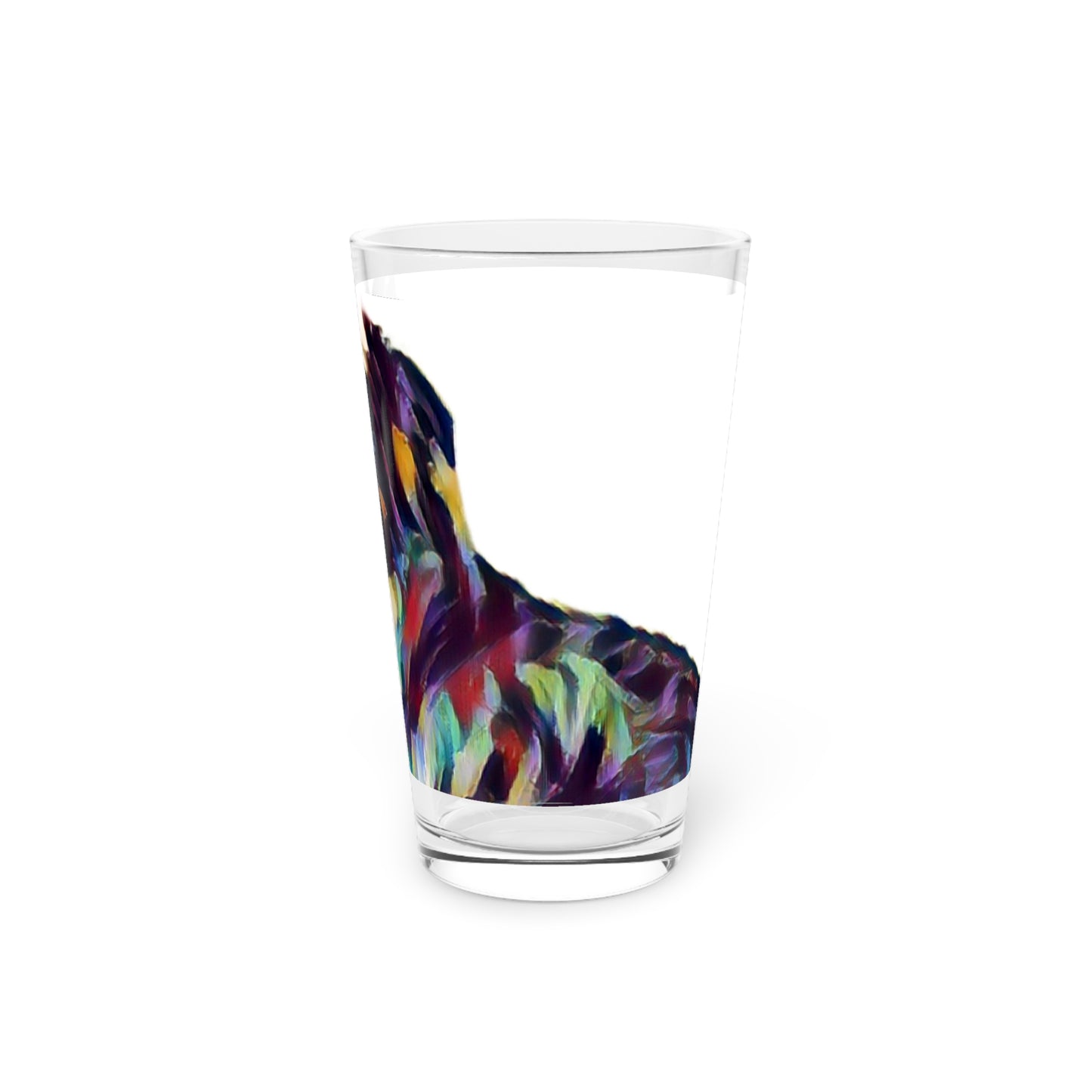 Pint Glass, 16oz ... Ozzy-Hippensteel ... "Don't Cry Now ... Dry-Your-Eyes ... On-The-Wind". Original Works. May 2023.
