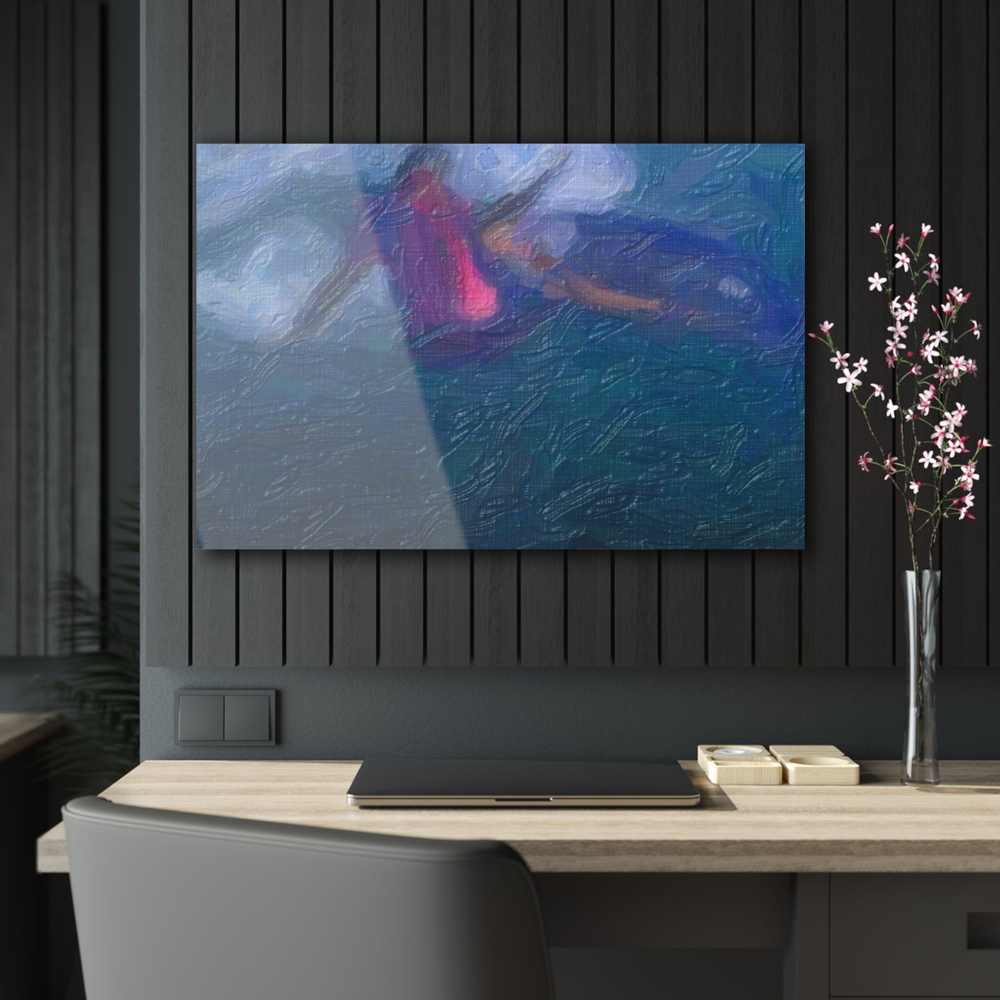 Acrylic Prints ... Paris_2024_Surfing Competition-Tahiti_French-Polynesia .... 'Gabriel Medina World Campion Drops-In' ... Original Works ...