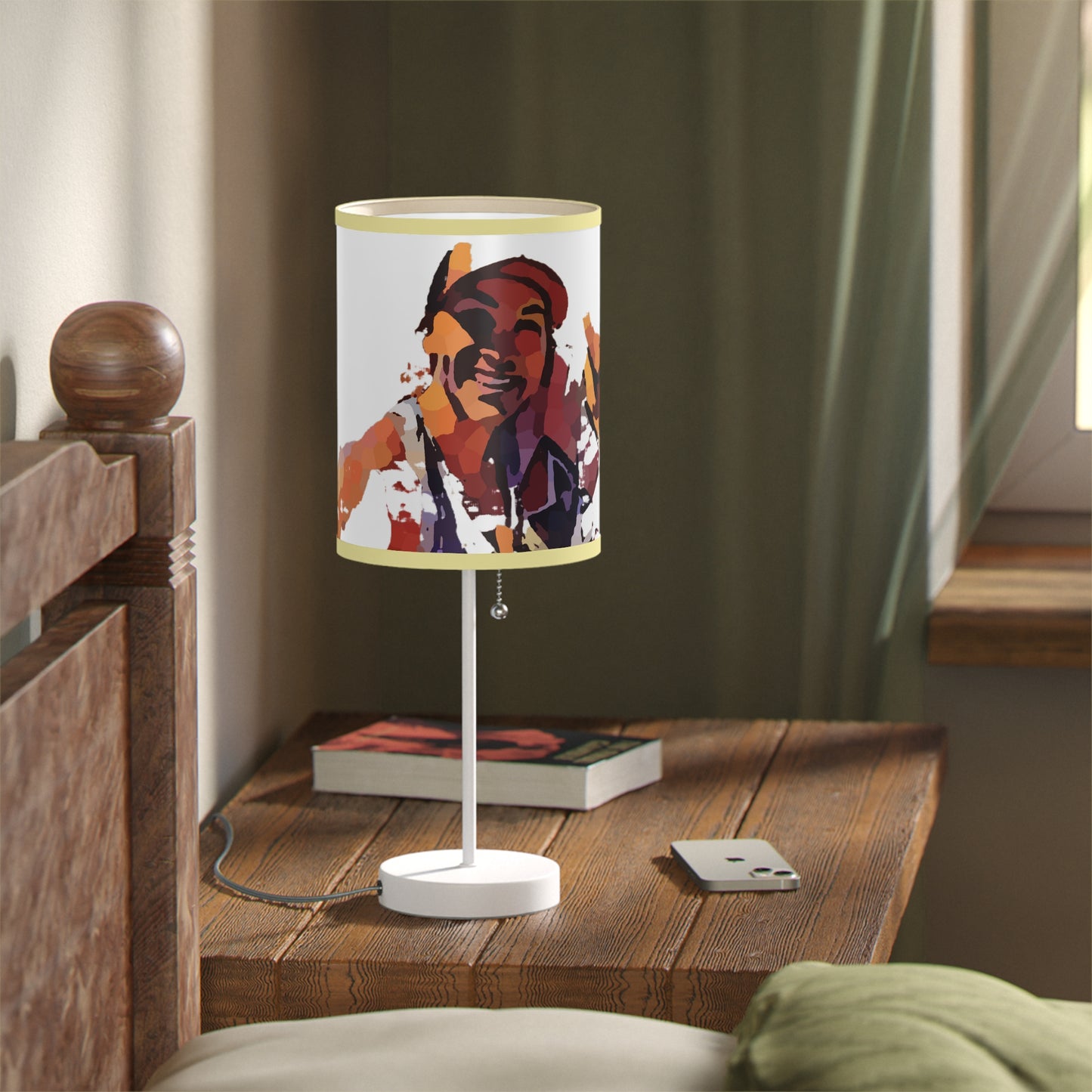 Lamp on a Stand, US|CA plug ... "The Best Of Friends" ... Original Works ... December 2023 ... Central Idaho, USA.