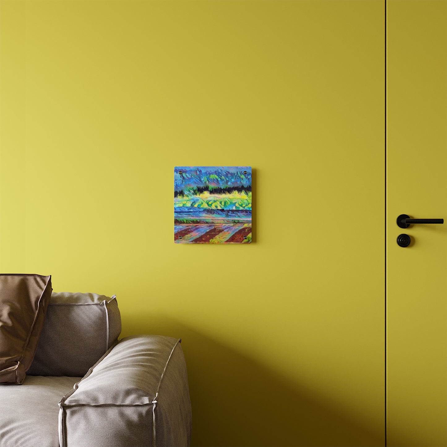 Acrylic Wall Art Panels ... On-The-Prairie .. "The Storm Is Brewing" ... Central Idaho: November 2023 ... Original Works ...