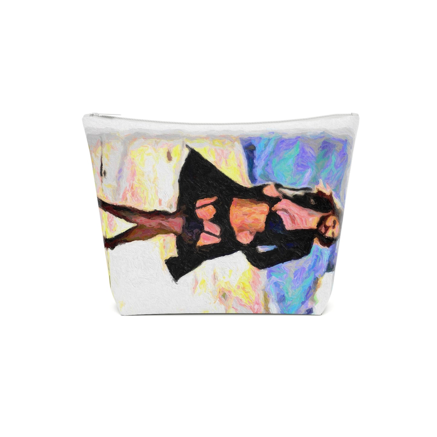 Cotton Cosmetic Bag ... The Low Spark of High_HEELED_Boys ... 'Garterbelt & Bra Inclusive!' ... Original Works ...