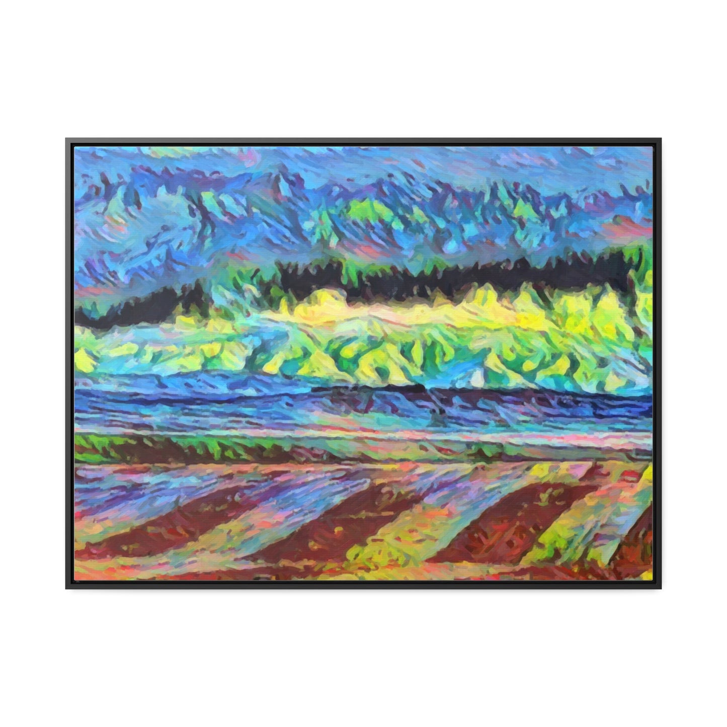 Gallery Canvas Wraps, Horizontal Frame ... On-The-Prairie .. "The Storm Is Brewing" ... Central Idaho: November 2023 ... Original Works ...
