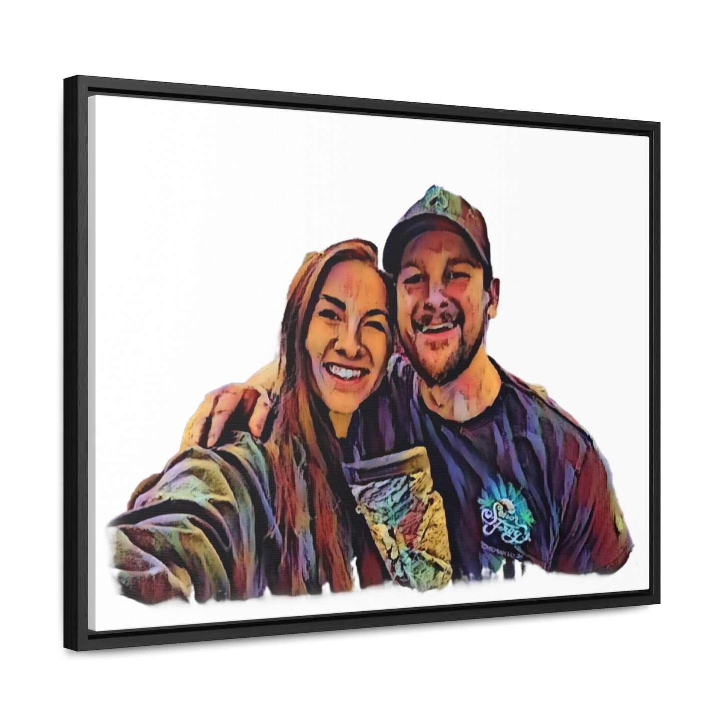 Gallery Canvas Wraps, Horizontal Frame ... "The Best Of Friends" ... Original Works ... December 2023 ... Central Idaho, USA.