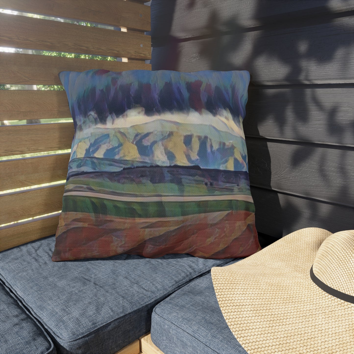 Outdoor Pillows ... On-The-Prairie .. "The Storm Is Brewing" ... Central Idaho: November 2023 ... Original Works  ...