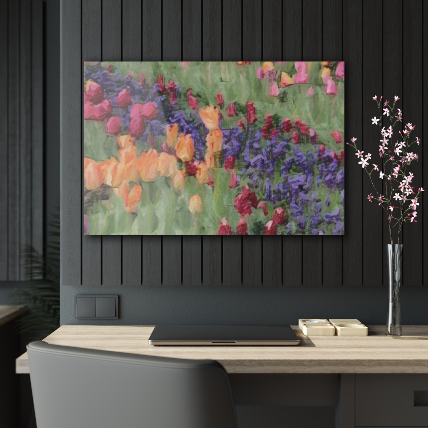 Acrylic Prints ... Skagit Valley Tulips ... Skagit Valley, Washington ... Family Archives ... Original Works ... Circa 1980's ...