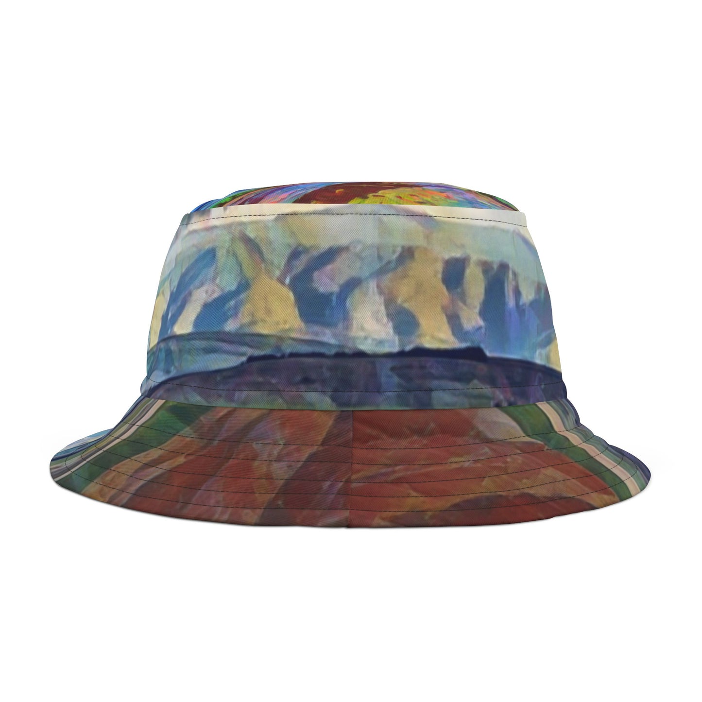 Bucket Hat (AOP) ...  On-The-Prairie .. "The Storm Is Brewing" ... Central Idaho: November 2023 ... Original Works ...