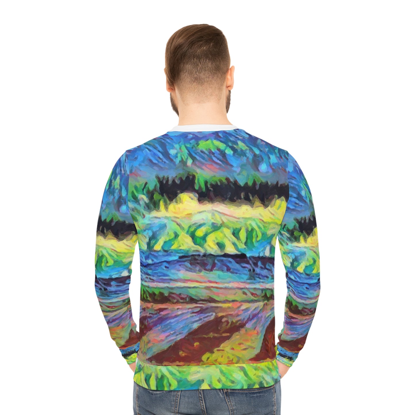 Lightweight Sweatshirt (AOP) ... On-The-Prairie .. "The Storm Is Brewing" ... Central Idaho: November 2023 ... Original Works  ...
