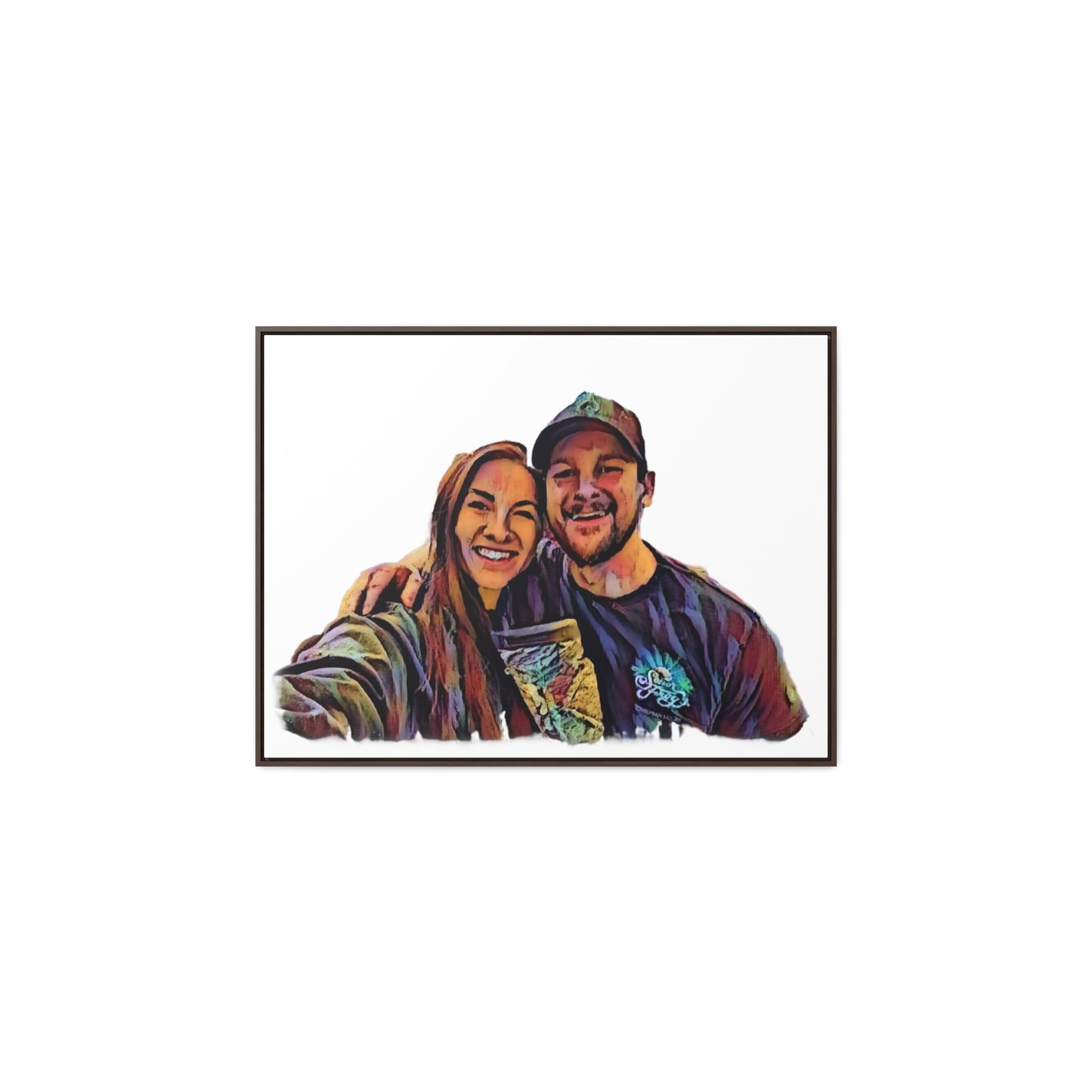 Gallery Canvas Wraps, Horizontal Frame ... "The Best Of Friends" ... Original Works ... December 2023 ... Central Idaho, USA.