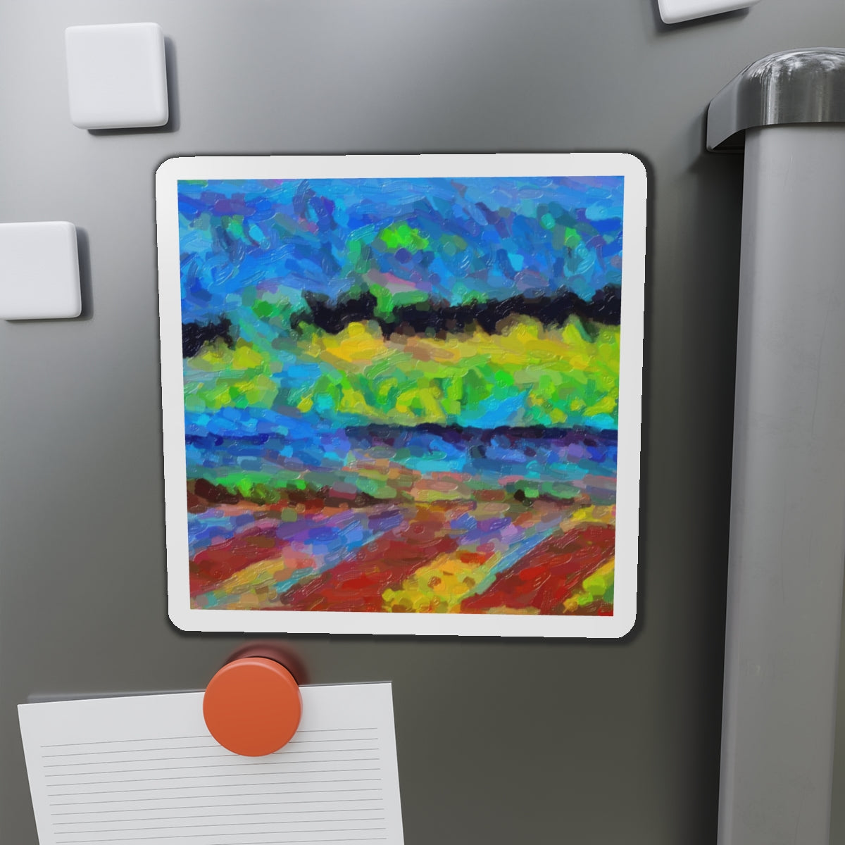 Die-Cut Magnets ... On-The-Prairie .. "The Storm Is Brewing" ... Central Idaho: November 2023 ... Original Works  ...
