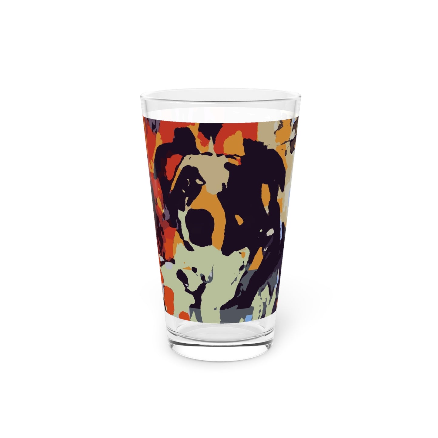 Pint Glass, 16oz ... Ozzy-Hippensteel ... "Don't Cry Now ... Dry-Your-Eyes ... On-The-Wind". Original Works. May 2023.