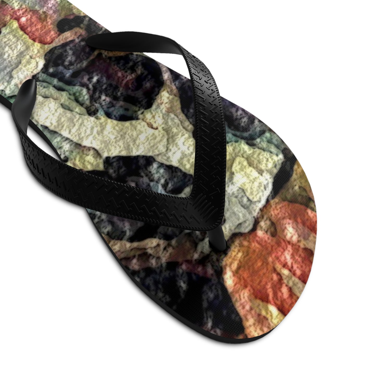Unisex Flip-Flops ... Ozzy-Hippensteel ... "Don't Cry Now ... Dry-Your_Eyes ... On The Wind". Oriignal Works. May 2023.