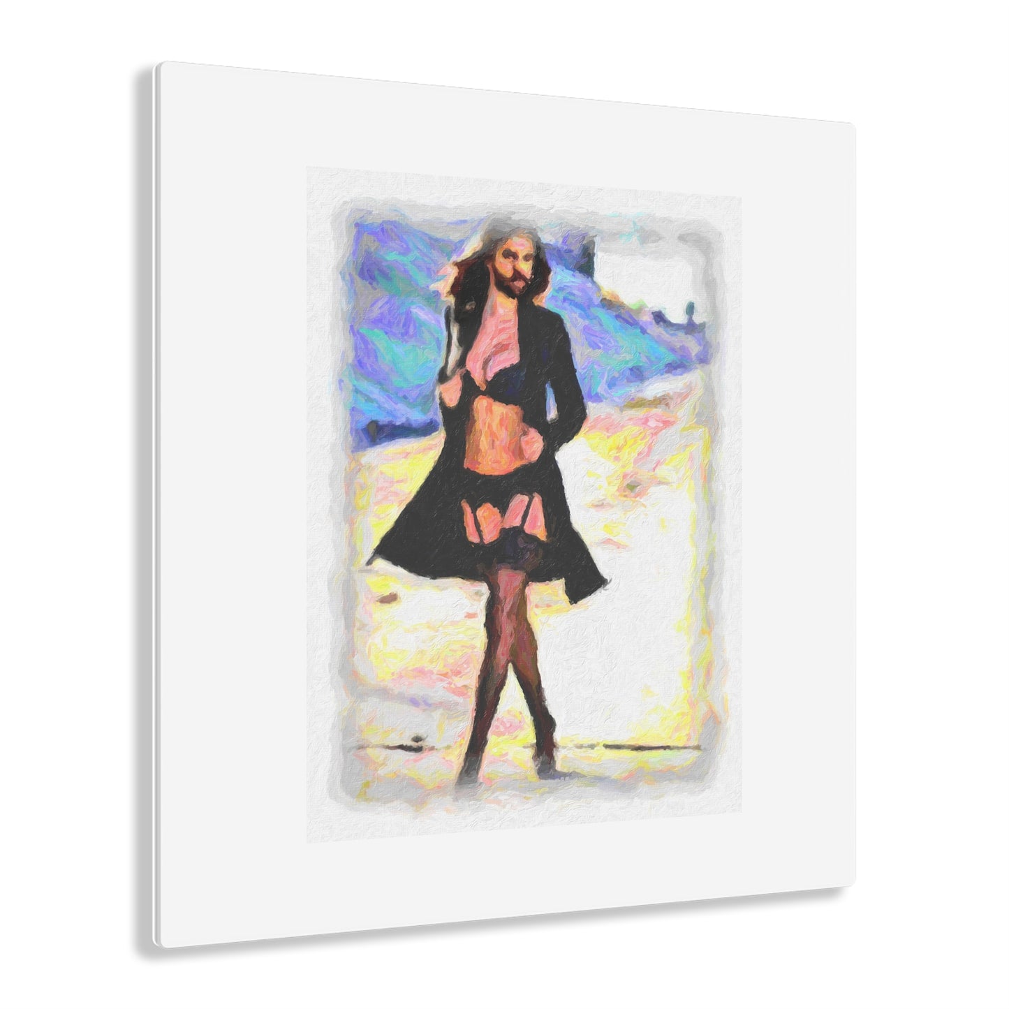 Acrylic Prints ... The Low Spark of High_HEELED_Boys ... 'Garterbelt & Bra Inclusive!' ... Original Works ...