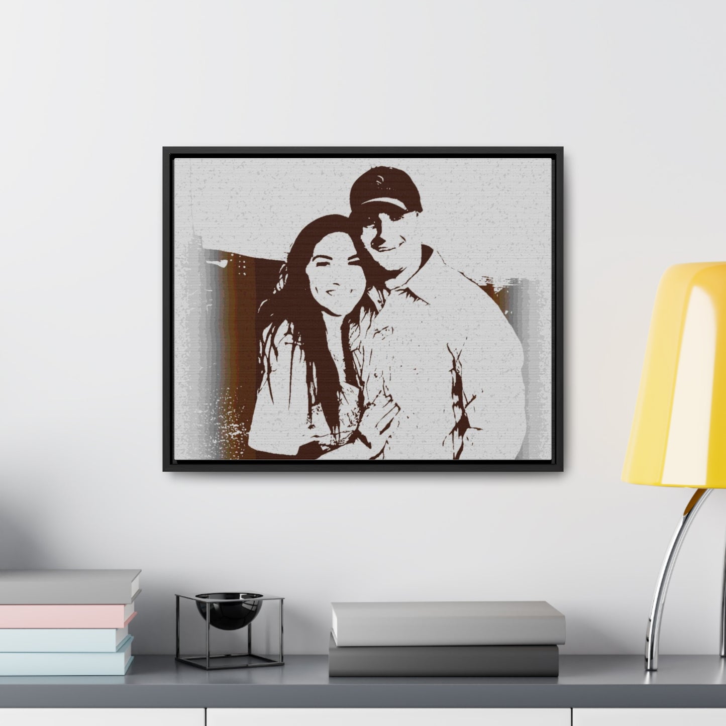 Gallery Canvas Wraps, Horizontal Frame ... "The Best Of Friends" ... Original Works ... December 2023 ... Central Idaho, USA.