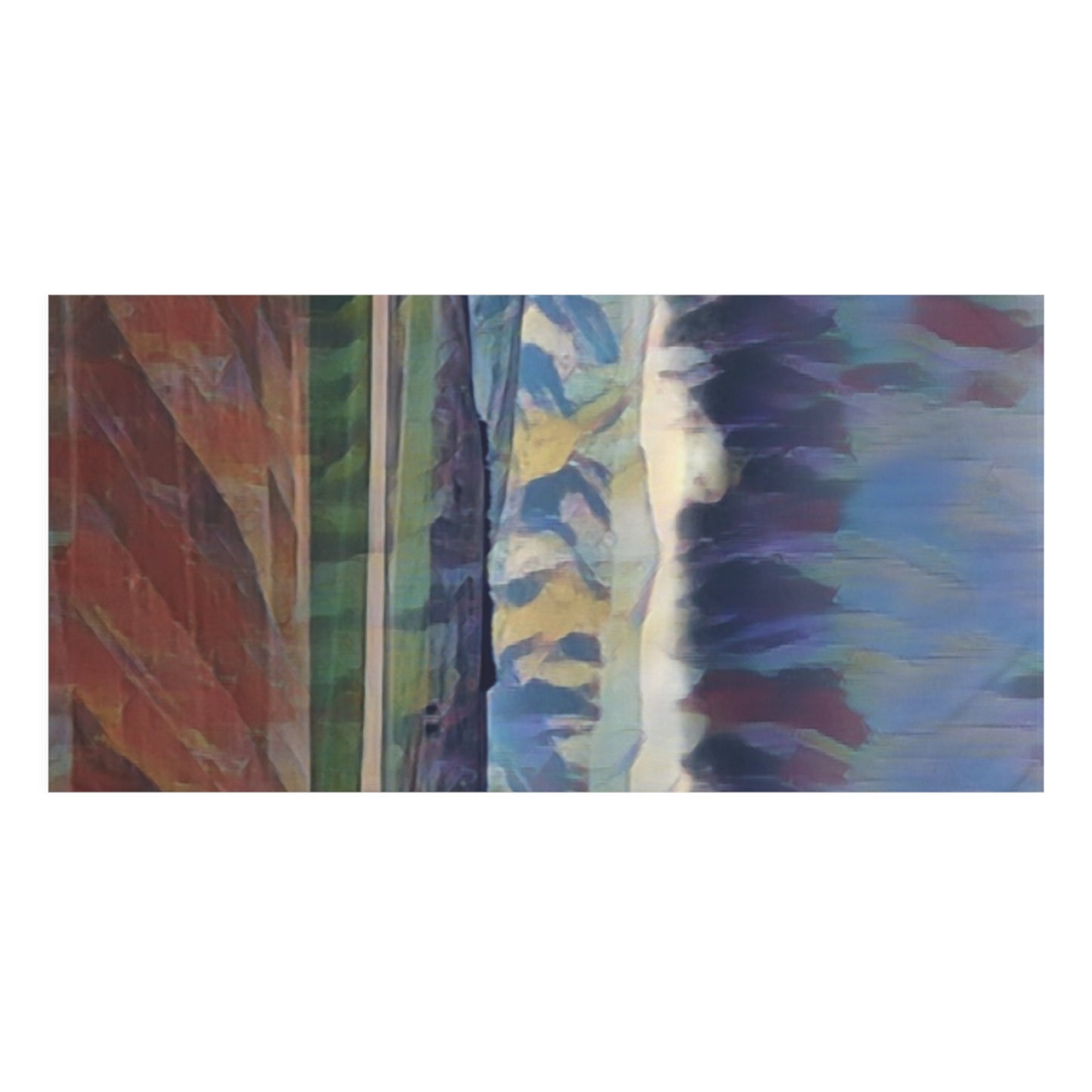 Mink-Cotton Towel ...  On-The-Prairie .. "The Storm Is Brewing" ... Central Idaho: November 2023 ... Original Works ...