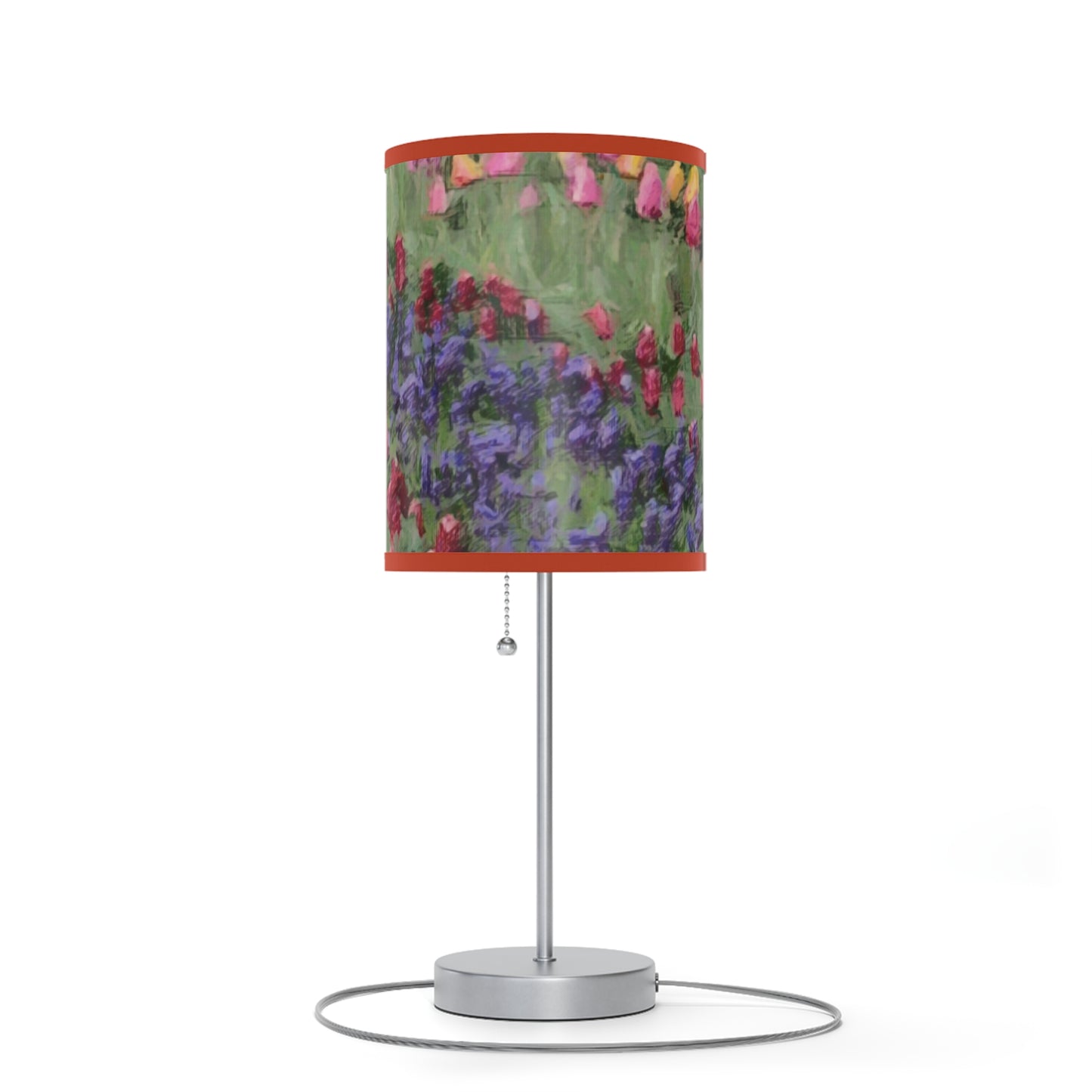 Lamp on a Stand, US|CA plug ... Skagit Valley Tulips ... Skagit Valley, Washington ... Family Archives ... Original Works ... Circa 1980's ...