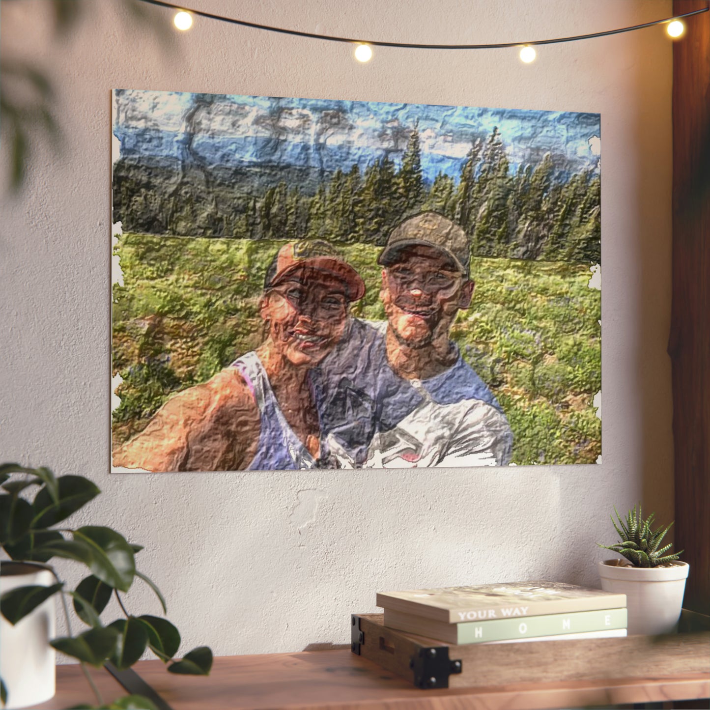 Aluminum Composite Panels ... "The Best Of Friends" ... Original Works ... December 2023 ... Central Idaho, USA.