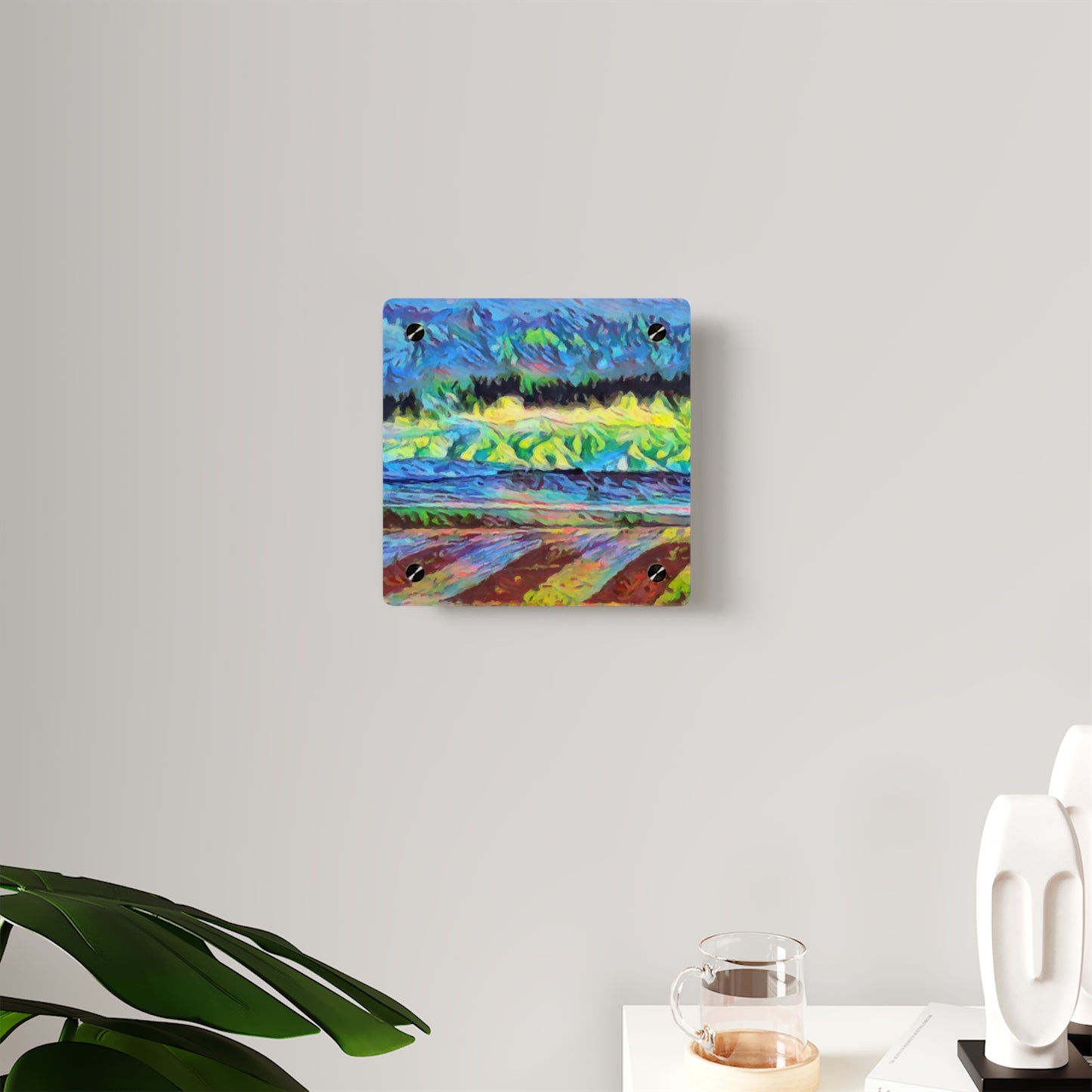Acrylic Wall Art Panels ... On-The-Prairie .. "The Storm Is Brewing" ... Central Idaho: November 2023 ... Original Works ...