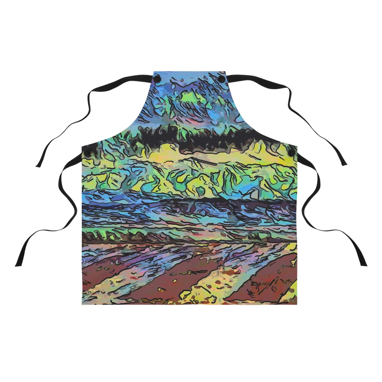 Apron (AOP) ... On-The-Prairie .. "The Storm Is Brewing" ... Central Idaho: November 2023 ... Original Works ...