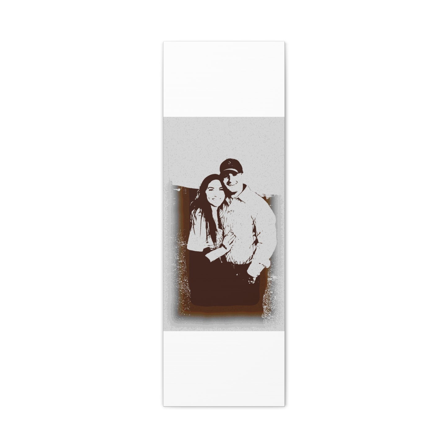 Matte Canvas, Stretched, 1.25" ... "The Best Of Friends" ... Original Works ... December 2023 ... Central Idaho, USA.